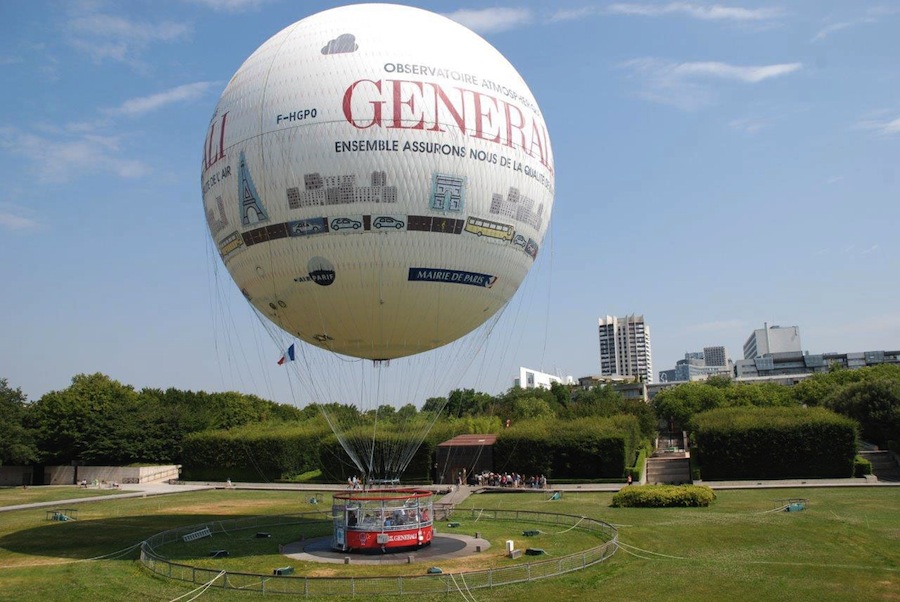 Ballon de Paris Generali : billets / infos pour survoler Paris en  montgolfière