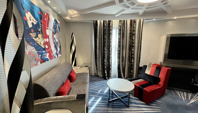 Suite Avengers au Disney's Hotel New York - The Art of Marvel